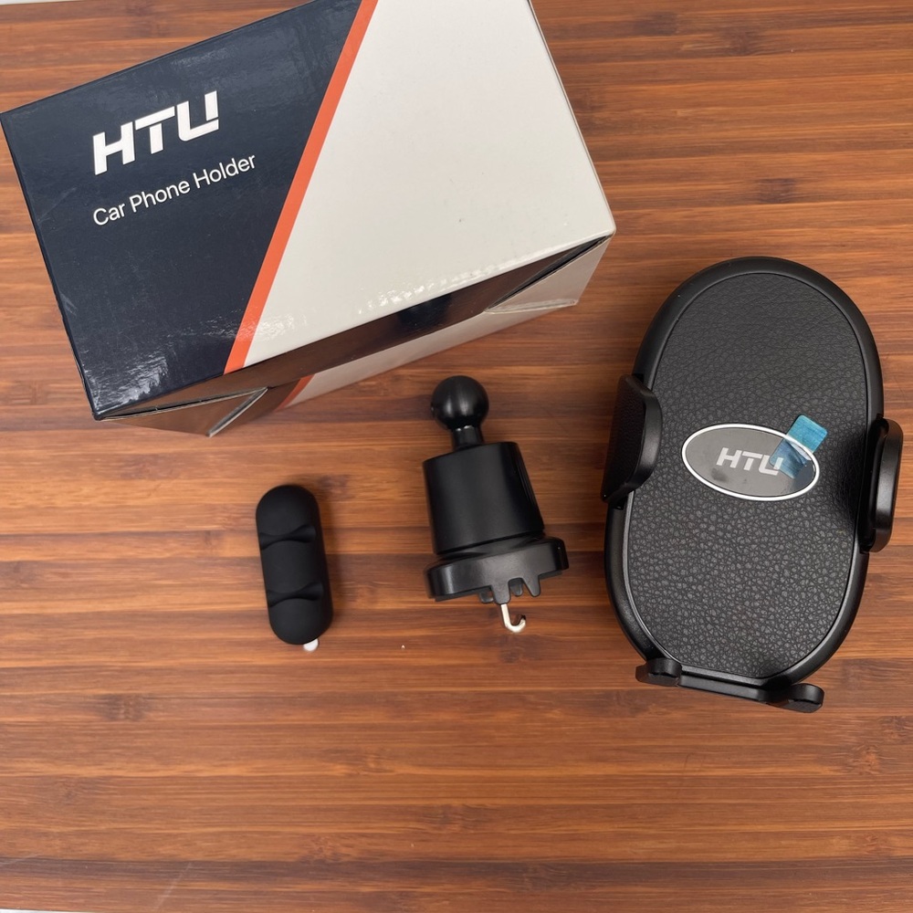 HTU 360 rotation air vent Black Car Phone Holder